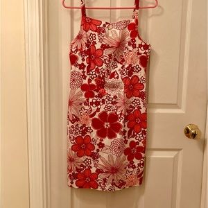 Floral fitted sundress size S.